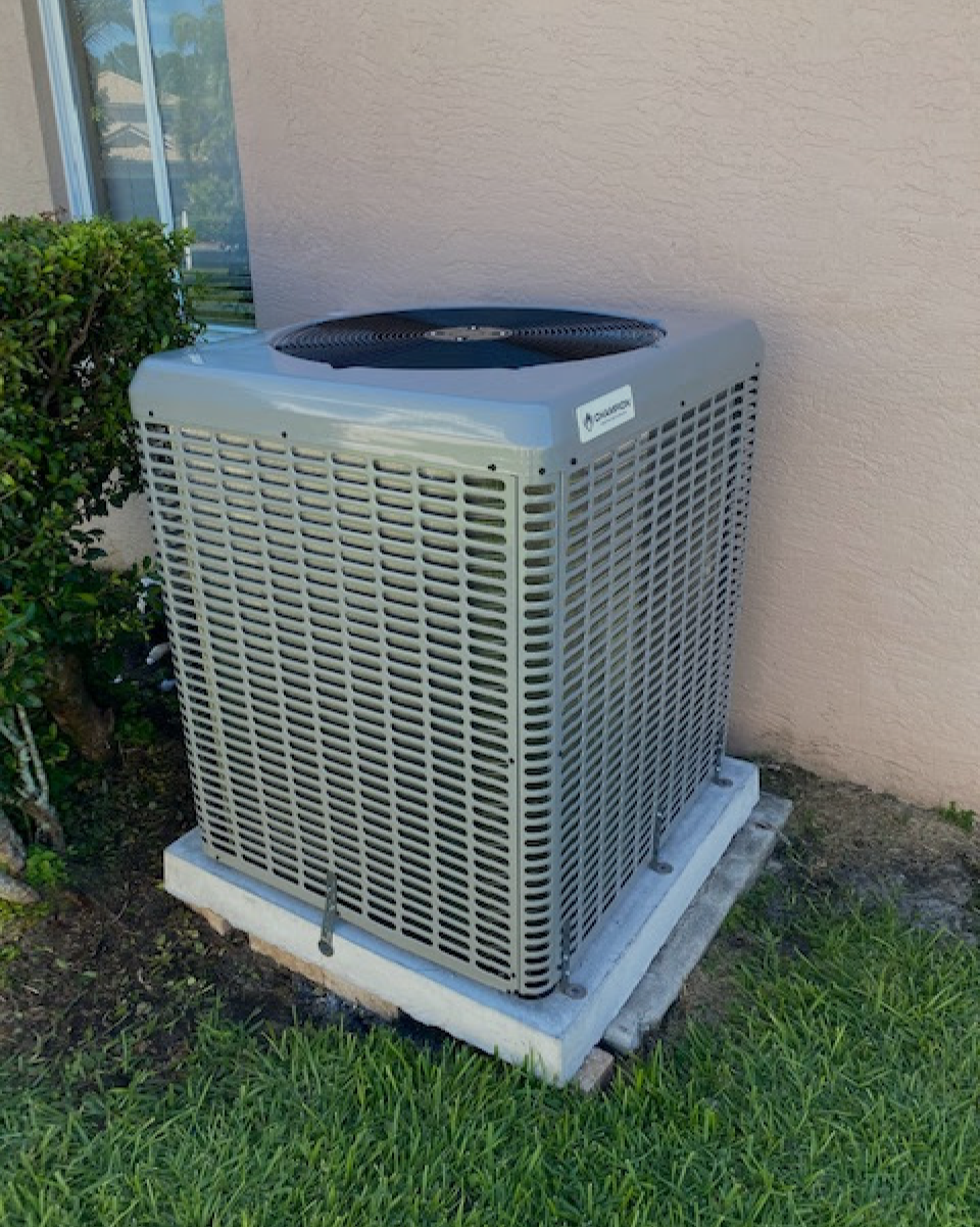 An AC unit maintained by Clean Air Technologies, providing expert AC service in Port St. Lucie